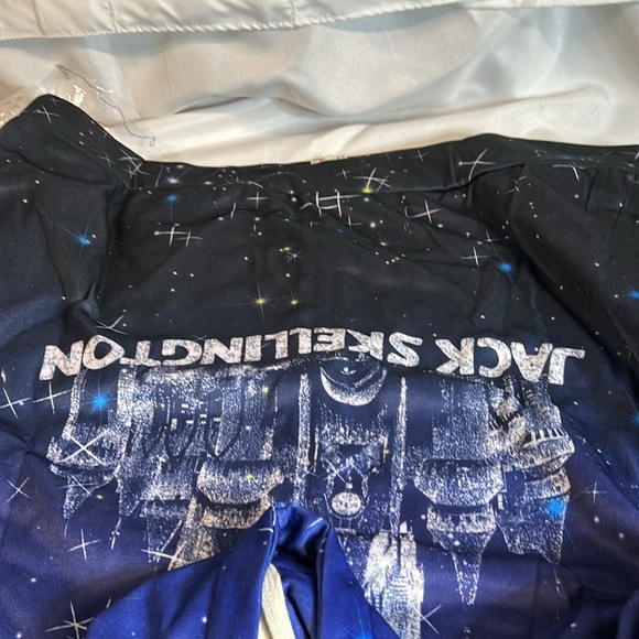 Jack Skelton Zip Up Hoodie. Size L. Polyester/Cotton. Black/Purple . NWT - Picture 6 of 12